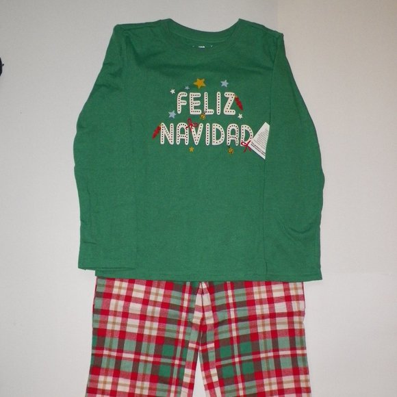 "Feliz Navidad" Boys Christmas Pajama Set - Picture 2 of 6